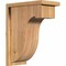 Ekena Millwork Del Monte Smooth Corbel w/Backplate, Western Red Cedar, 7 1/2"W x 14"D x 18"H COR08X14X18DEL01SWR - alternate 1